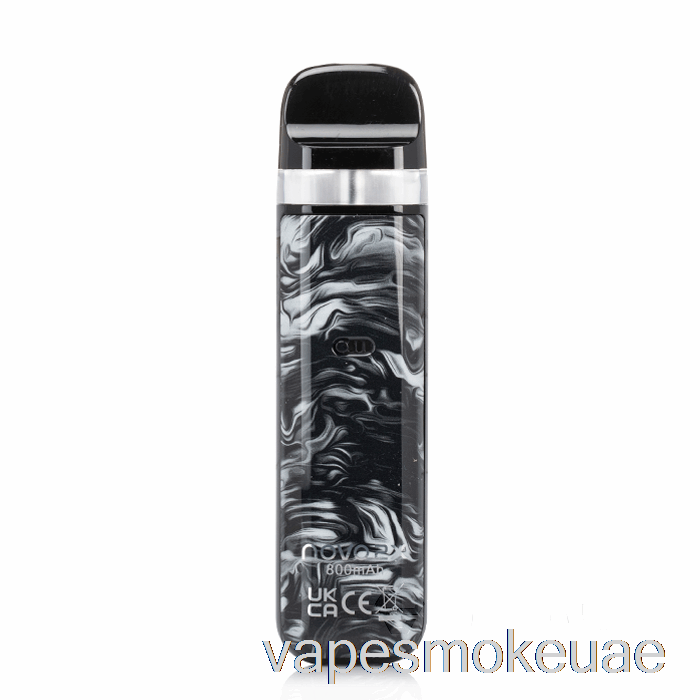 Vape Uae سموك نوفو 2x 20 واط نظام جراب سائل أسود رمادي